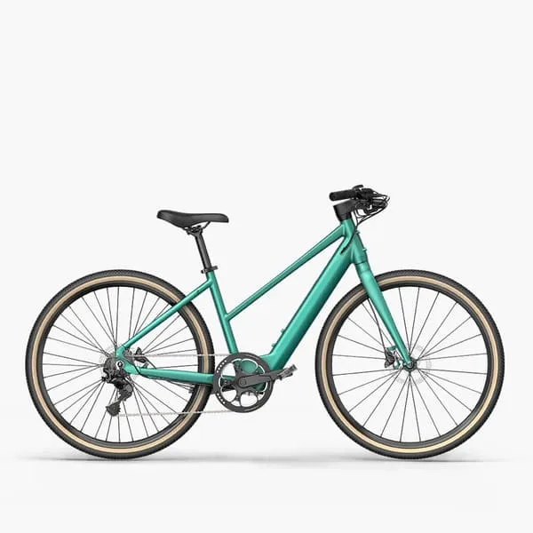 Fiido E-Gravel C22 vélo électrique vert – Image 3