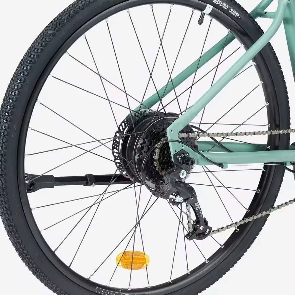 Vélo tout chemin électrique – cadre bas – Riverside 520 E vert – Image 9