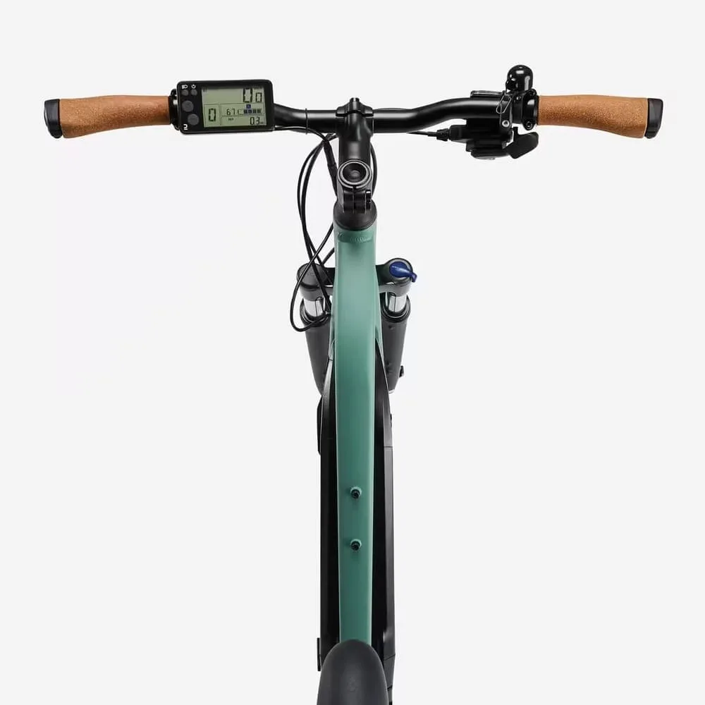 Vélo tout chemin électrique – cadre bas – Riverside 520 E vert – Image 6